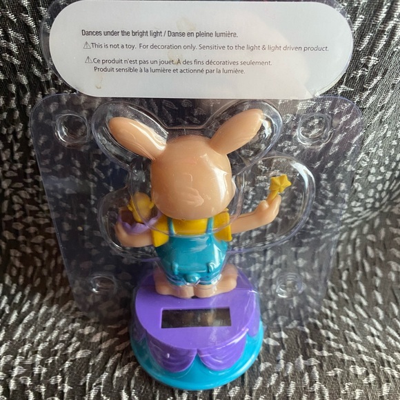 Solar Dancing Bunny Figurine - Multicolor - Picture 4 of 4